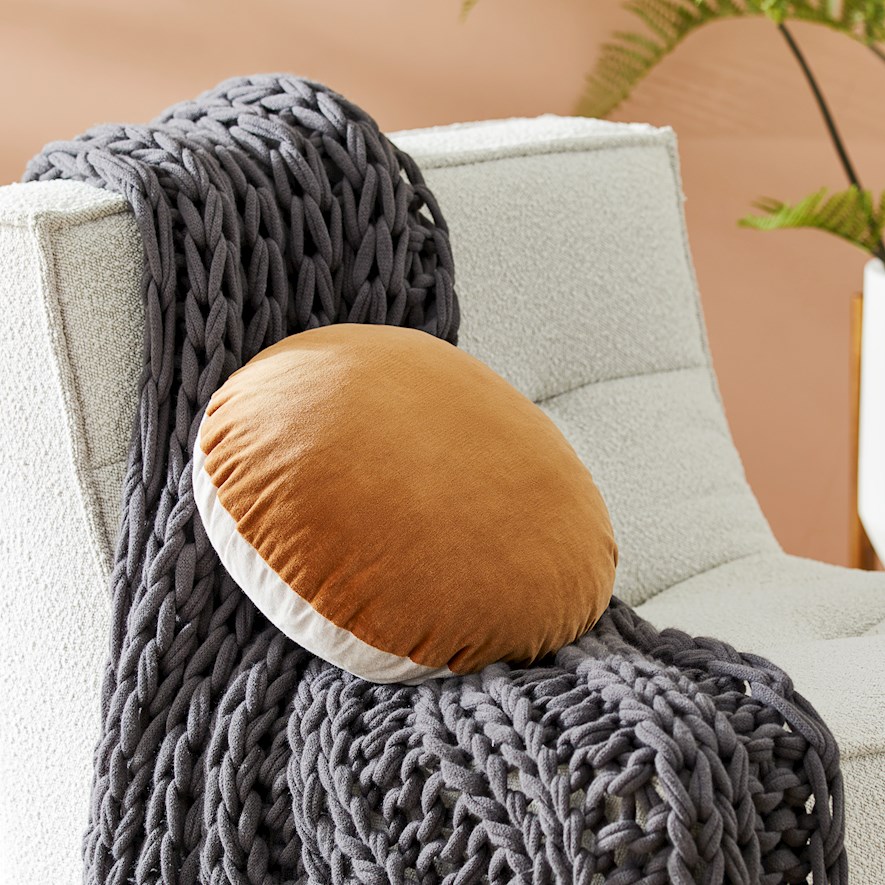 Adairs velvet cushion outlet