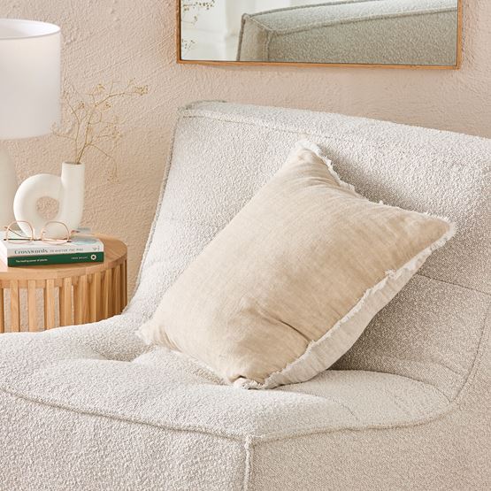 Suri Natural Linen Cushion