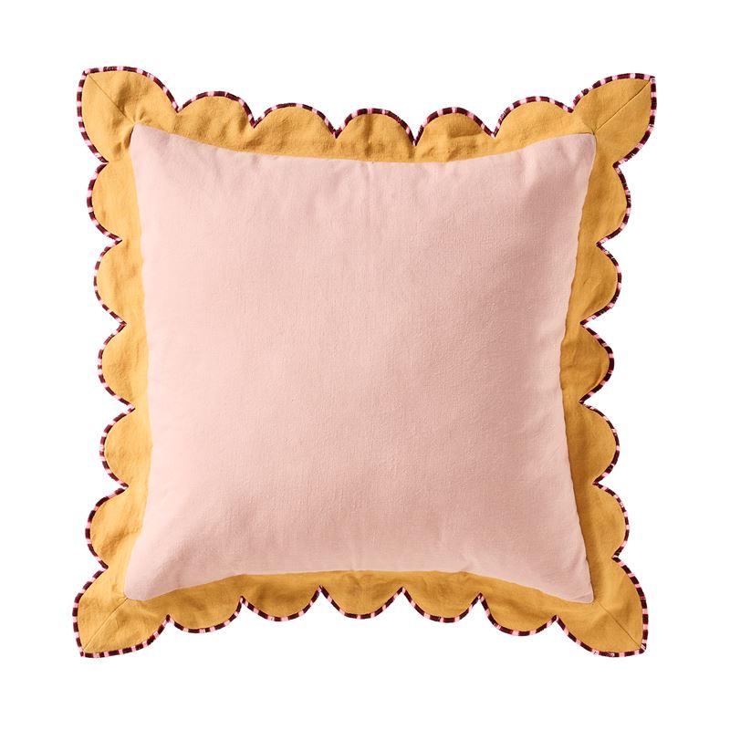 Ari Pink & Mustard Cushion