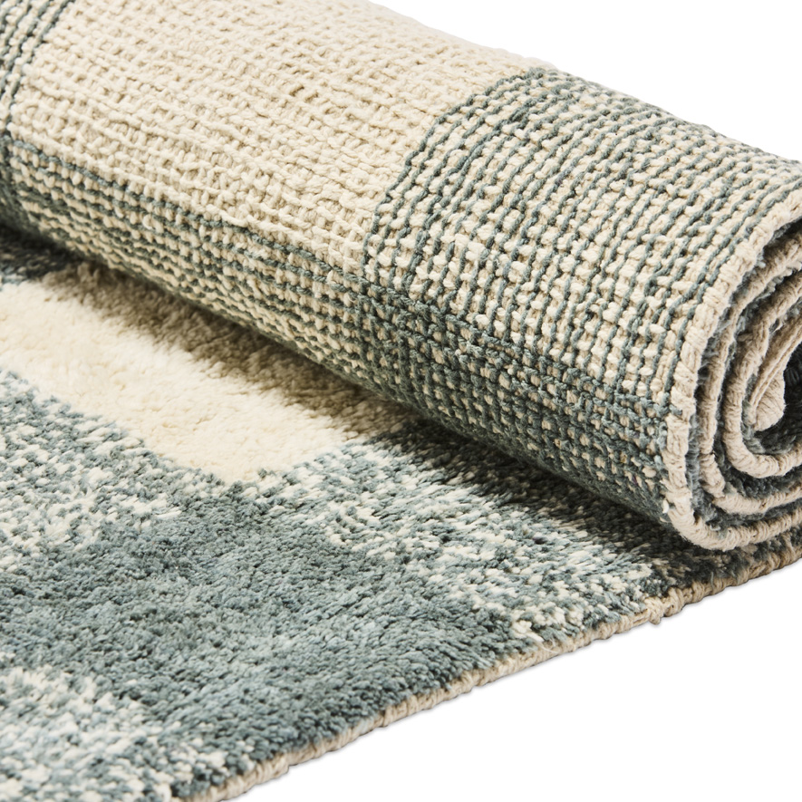 Melva Natural & Sage Rug Runner Adairs