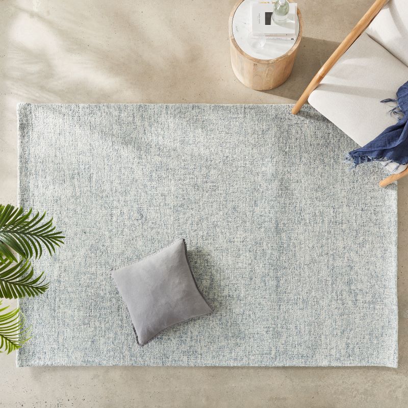 Derby Seamist Melange Wool Rug Adairs