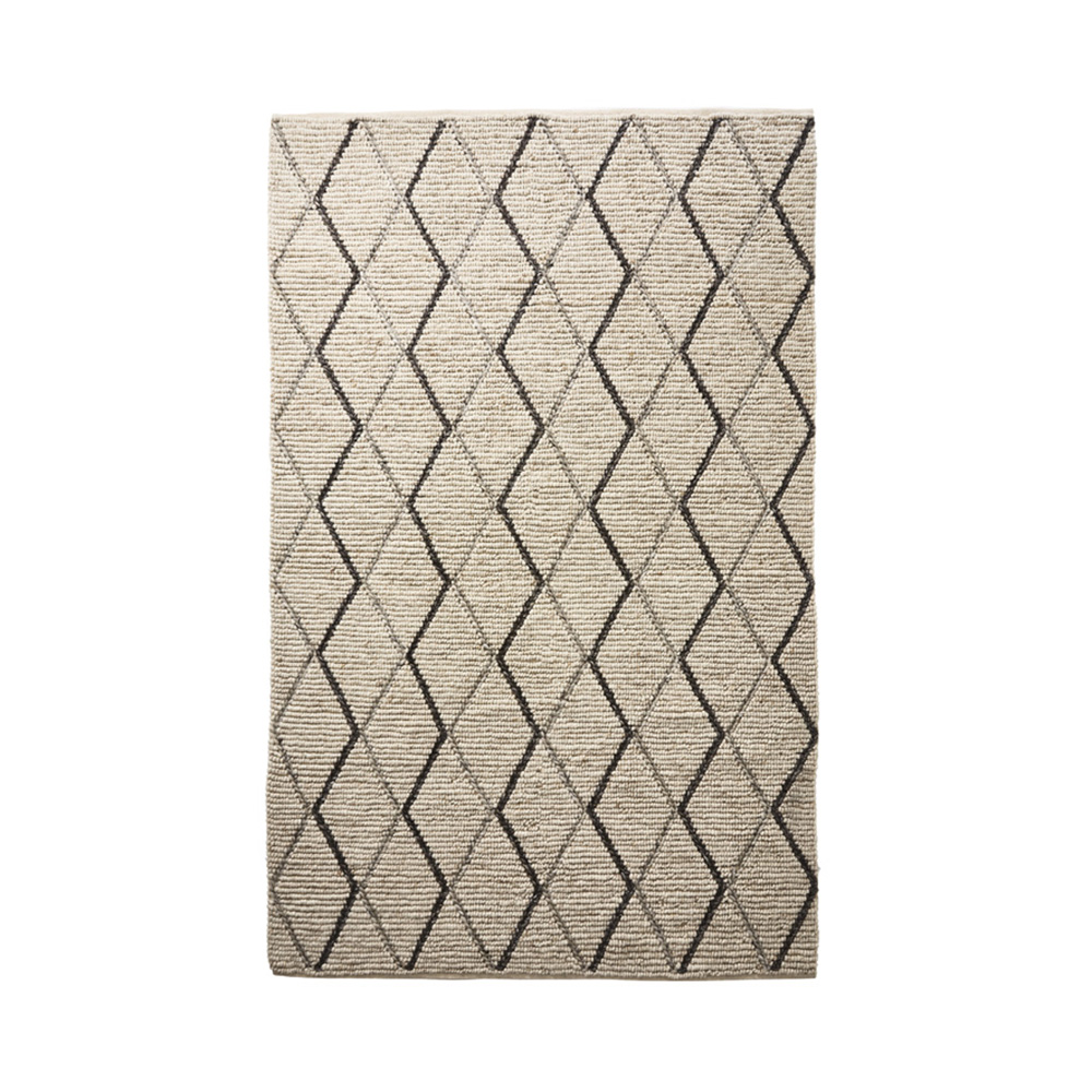 Leon Beige Marle Rug | Adairs