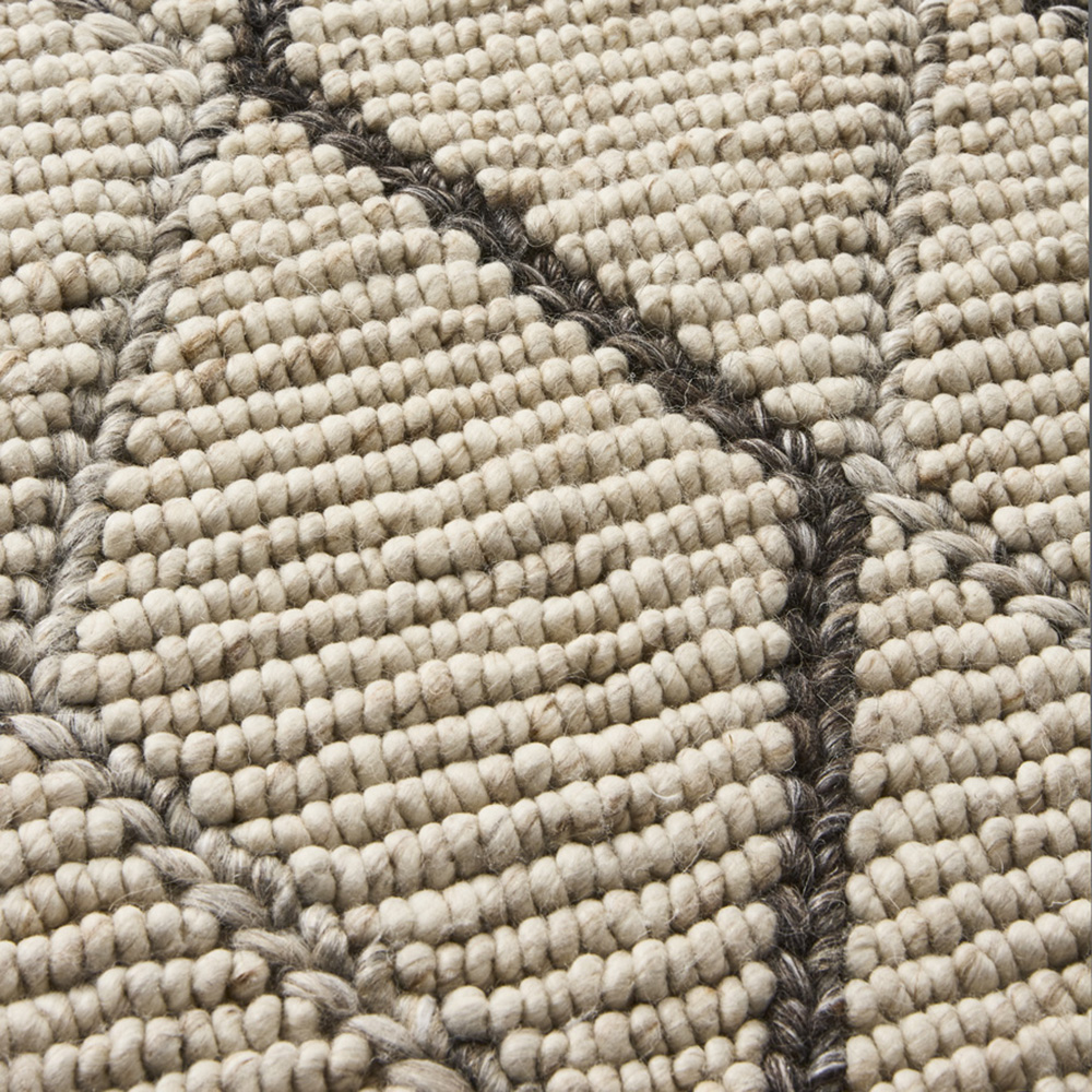 Leon Beige Marle Rug | Adairs