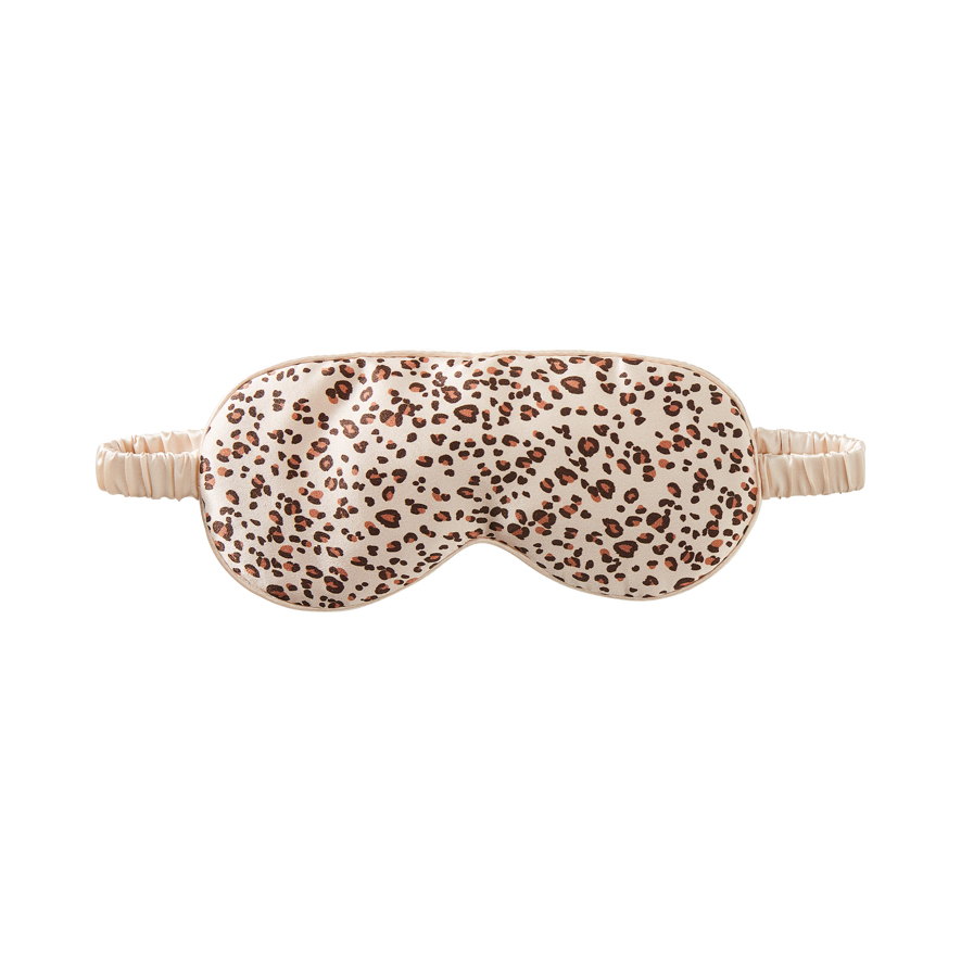 Pure Silk Leopard Eye Mask Adairs