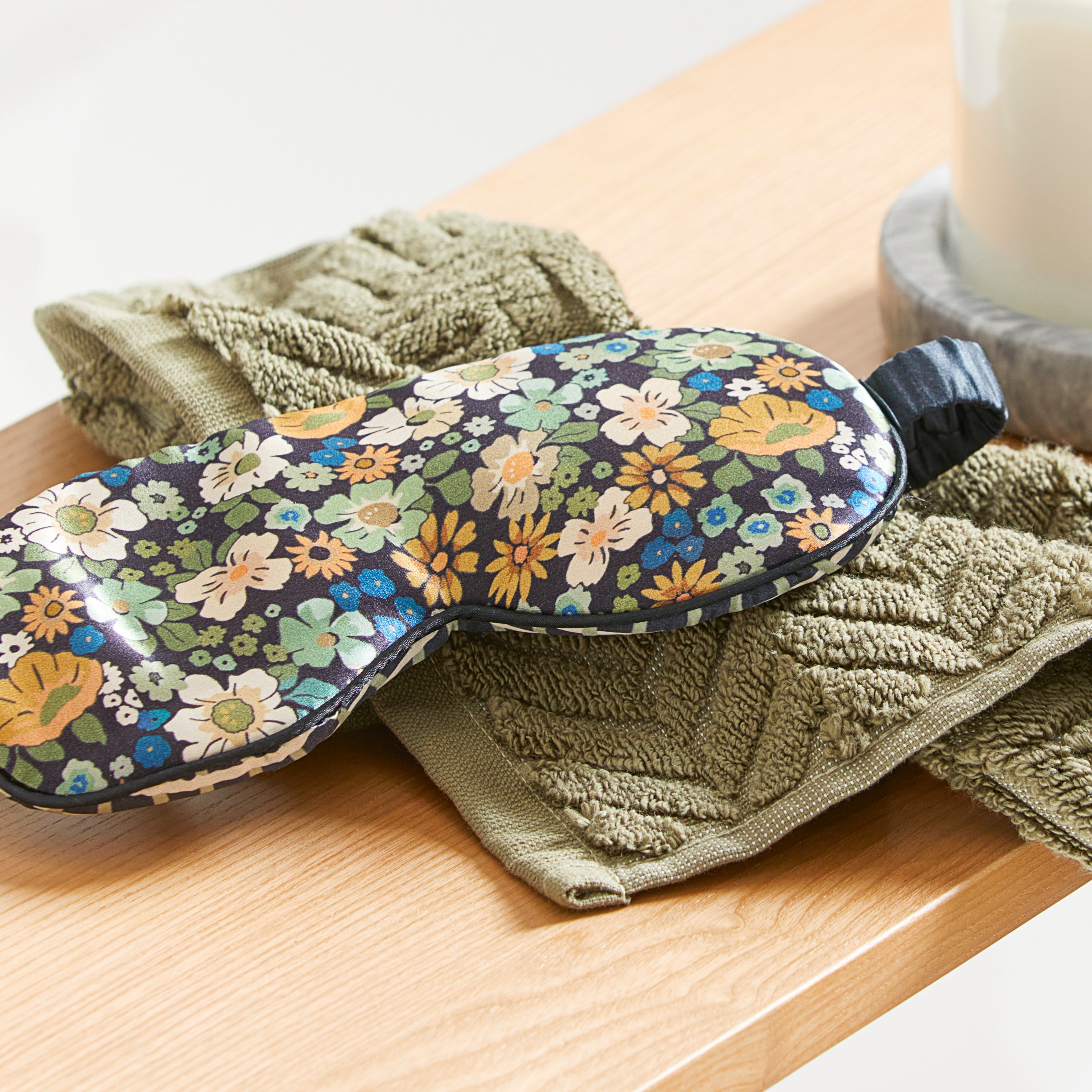 Pure Silk Libertine Floral Eye Mask Adairs