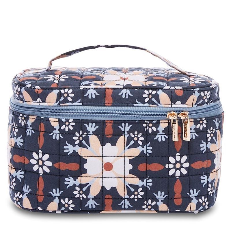 Welcome Home Navy Cosmetic Bags | Adairs