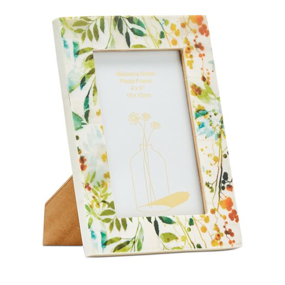 Welcome Home Floral Multi Photo Frame