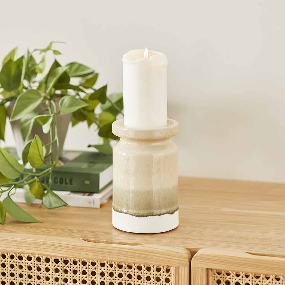 Mist Reactive Grey Candlestick Adairs