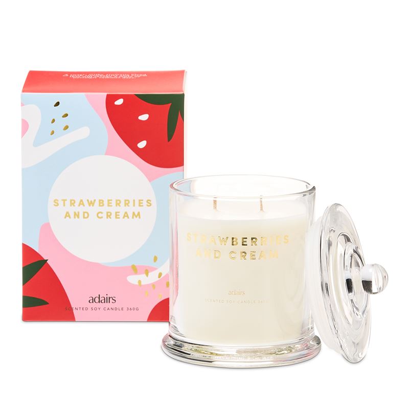 Taylor Strawberries & Cream Candle 360g