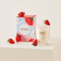 Taylor Strawberries & Cream Candle 360g