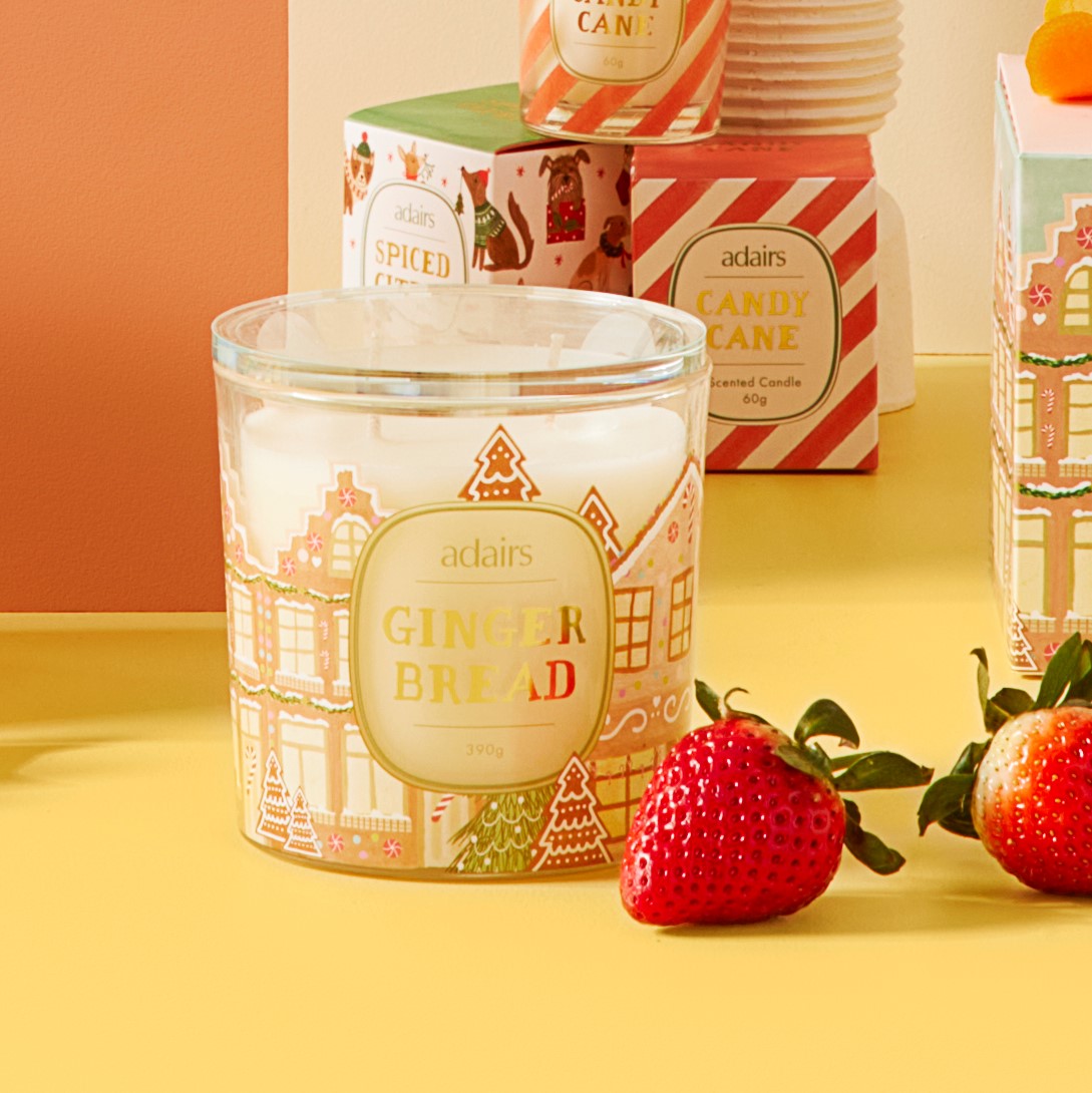 Christmas Gingerbread Candle 390g Adairs