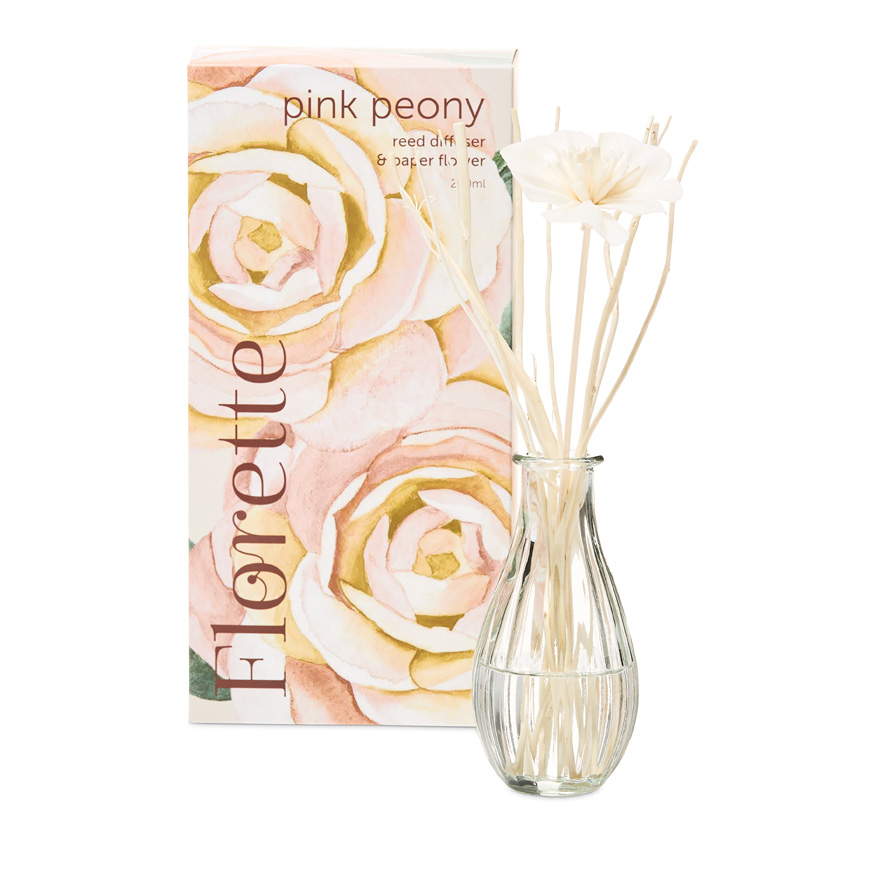 Florette Pink Peony Diffuser Adairs