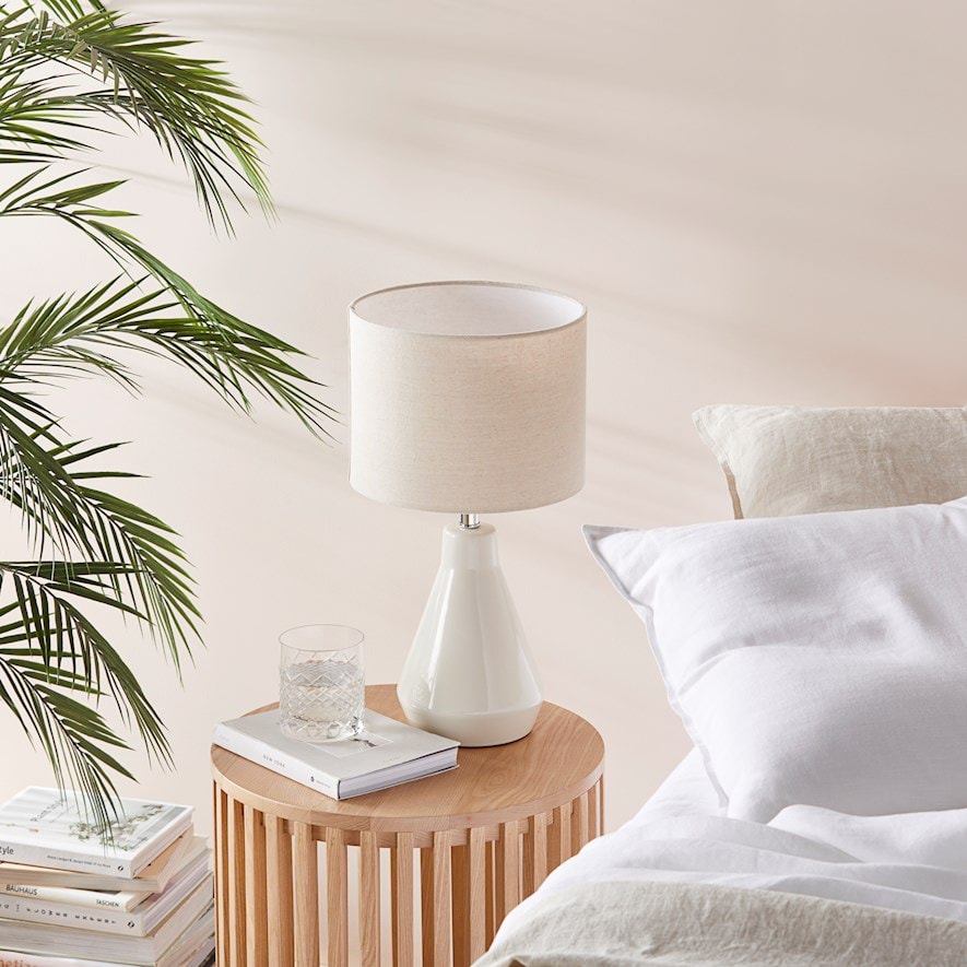 Brook Ivory Natura Table Light Homewares Adairs