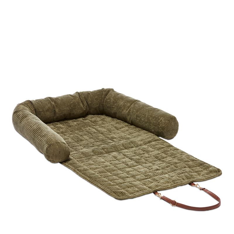 Maisy Forest Corduroy Fold-Out Pet Bed
