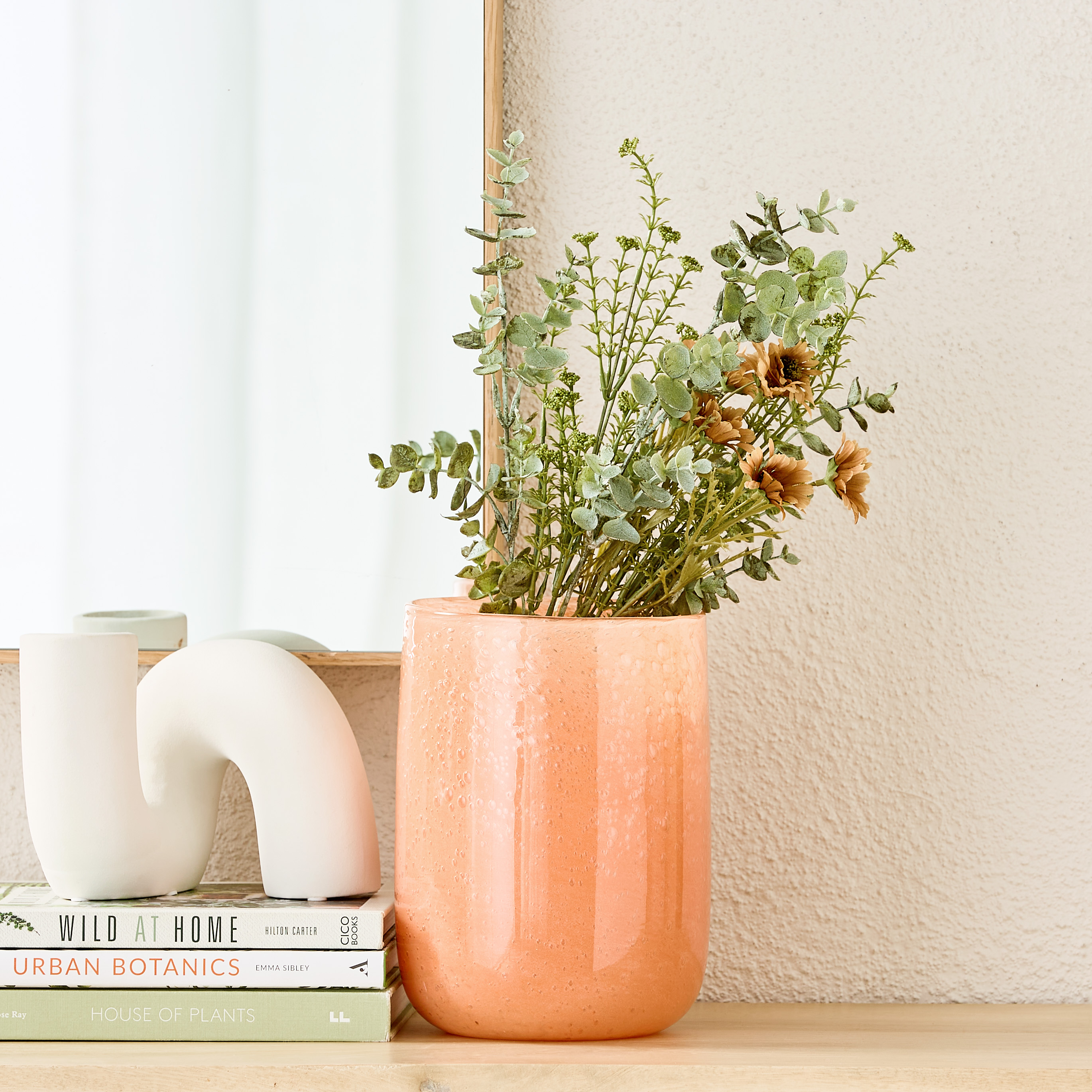 Aegean Coral Vase Pots Vases and Plant stands Adairs