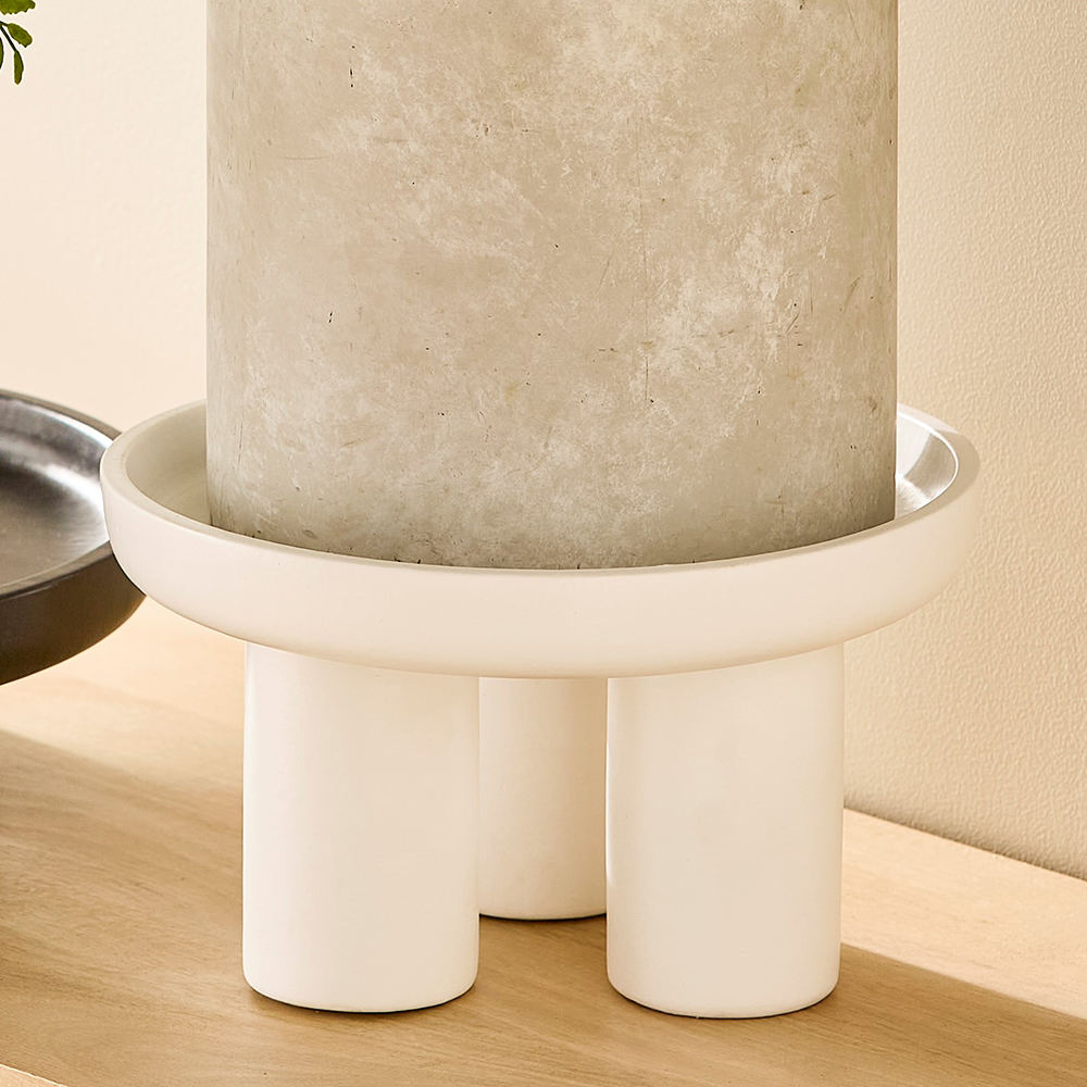 Sven White Plant Stand Adairs