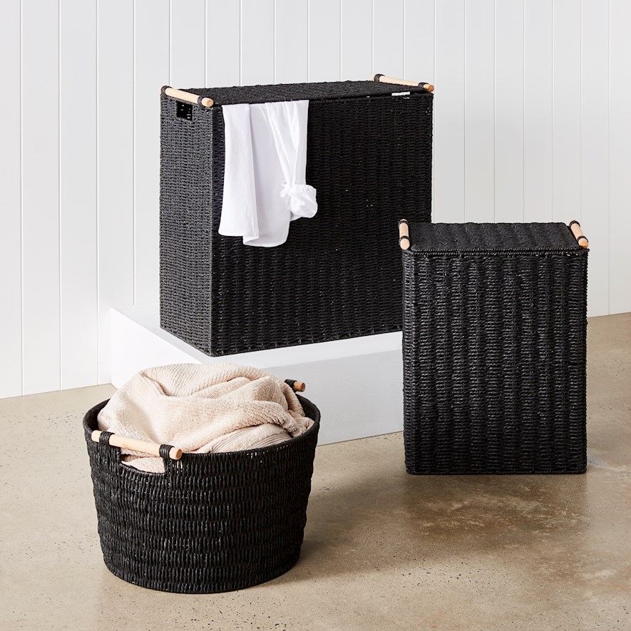 Black hampers outlet for laundry