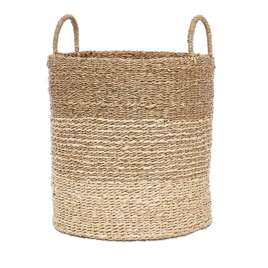 Nha Trang Natural & Bleach Middle Basket Adairs