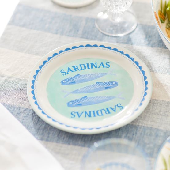 Viva La Vita Sardines Plate