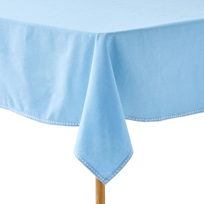 Santorini Cloud Blue Tablecloth