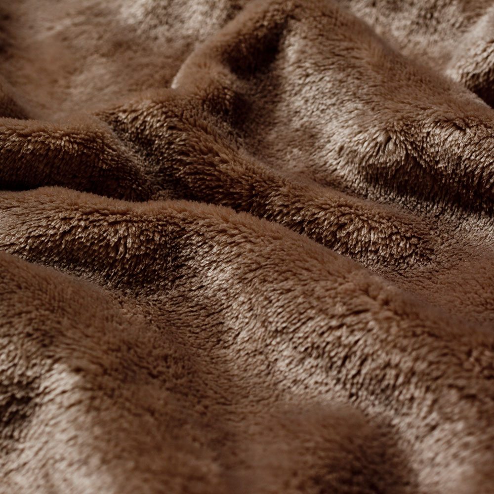 Mercer + Reid Aspen Nutmeg Fleece Blanket Adairs