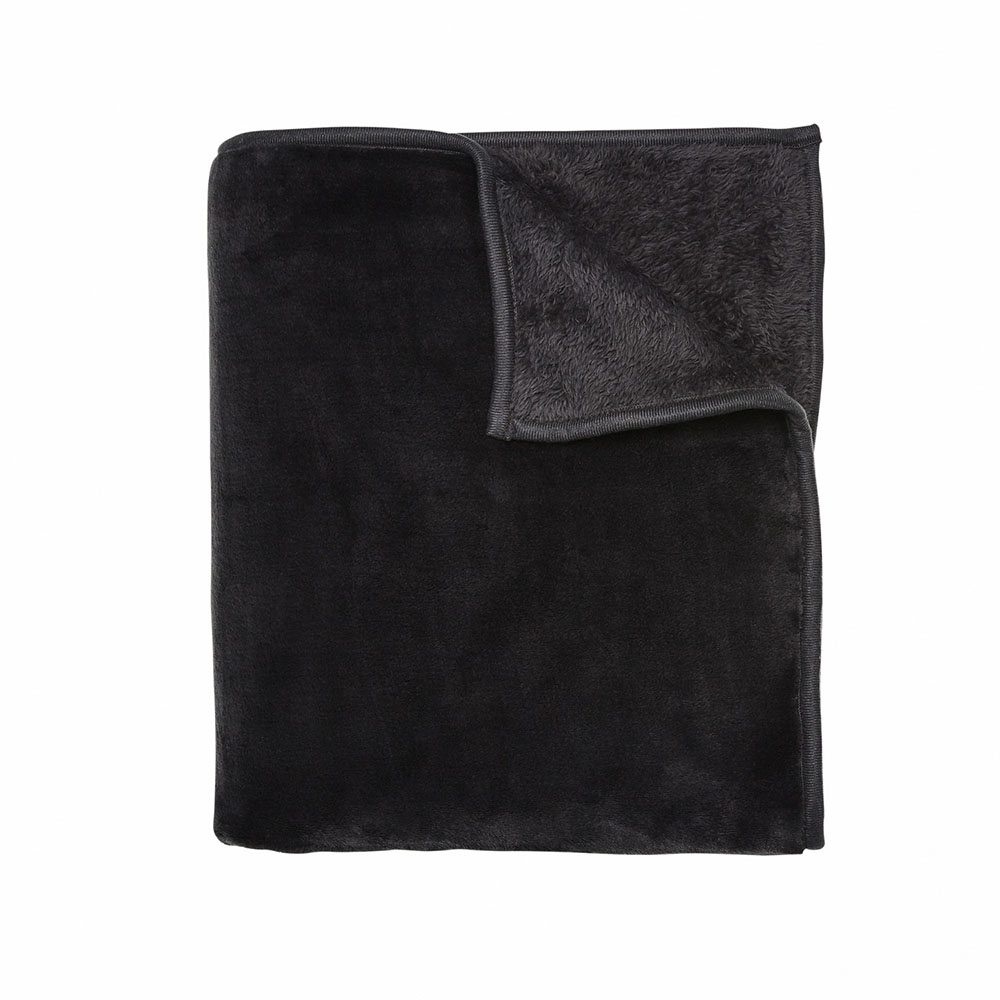 Mercer + Reid Ultra Soft Coal Blanket Bedroom Blankets Adairs