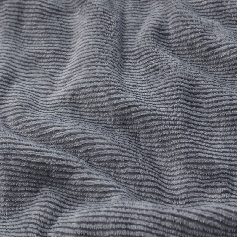 Ultra Soft Grey Stripe Blanket - OFFLINE