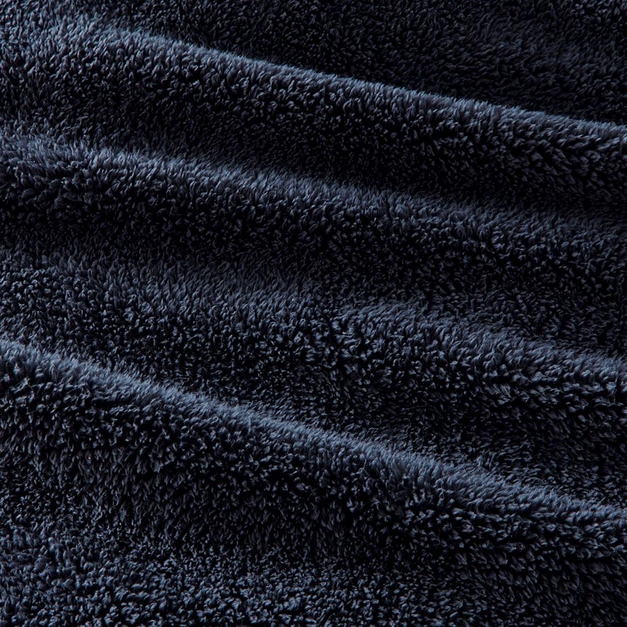 Sherpa Navy Blanket Adairs