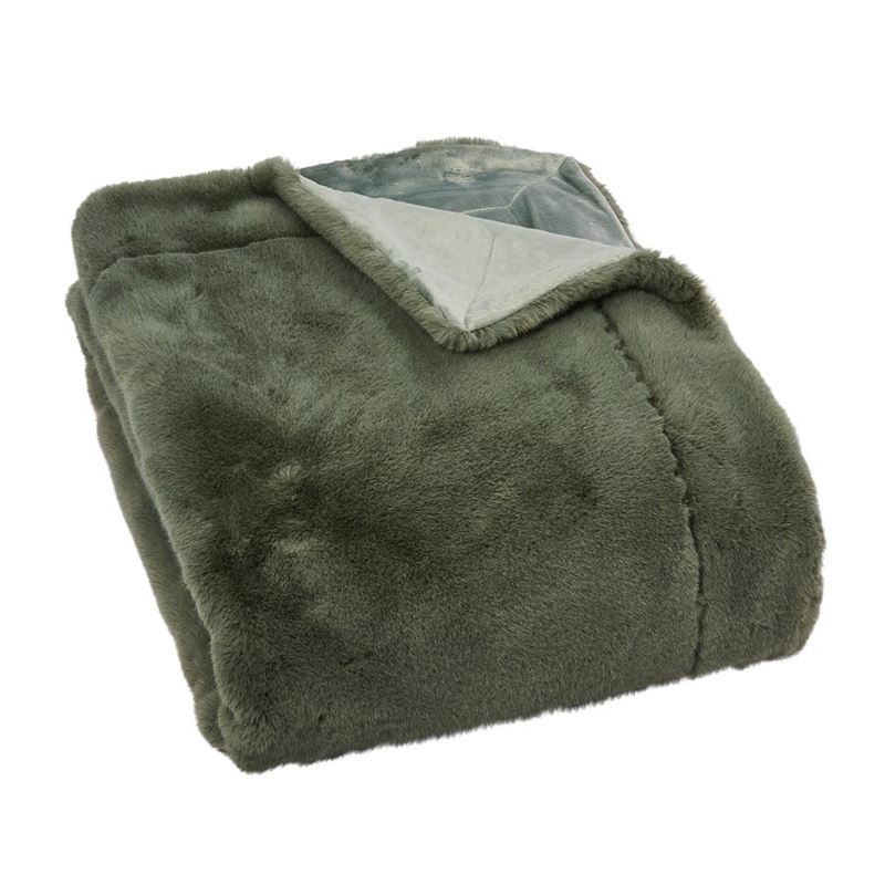 Astoria Sage Fur Blanket
