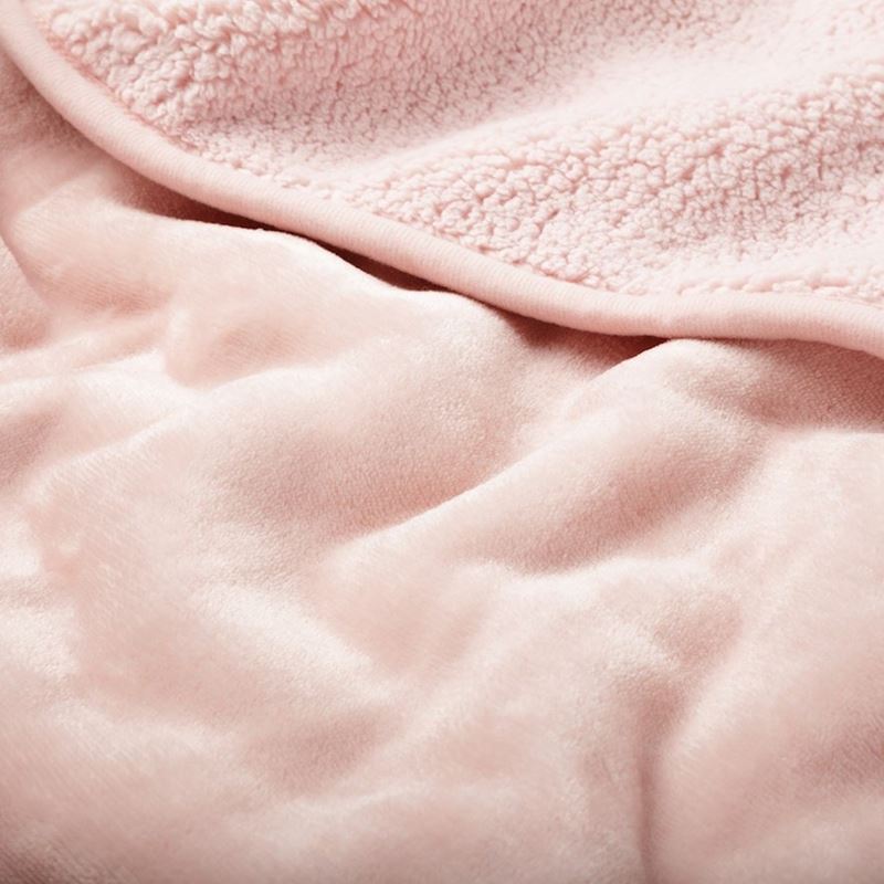 Sherpa Chalk Pink Blanket
