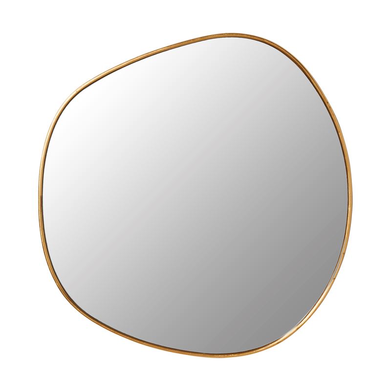 Silas Gold Irregular Mirror