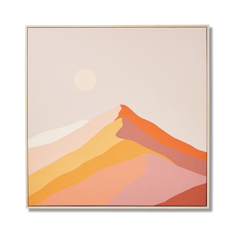 Maus Haus Pink Mountain Canvas