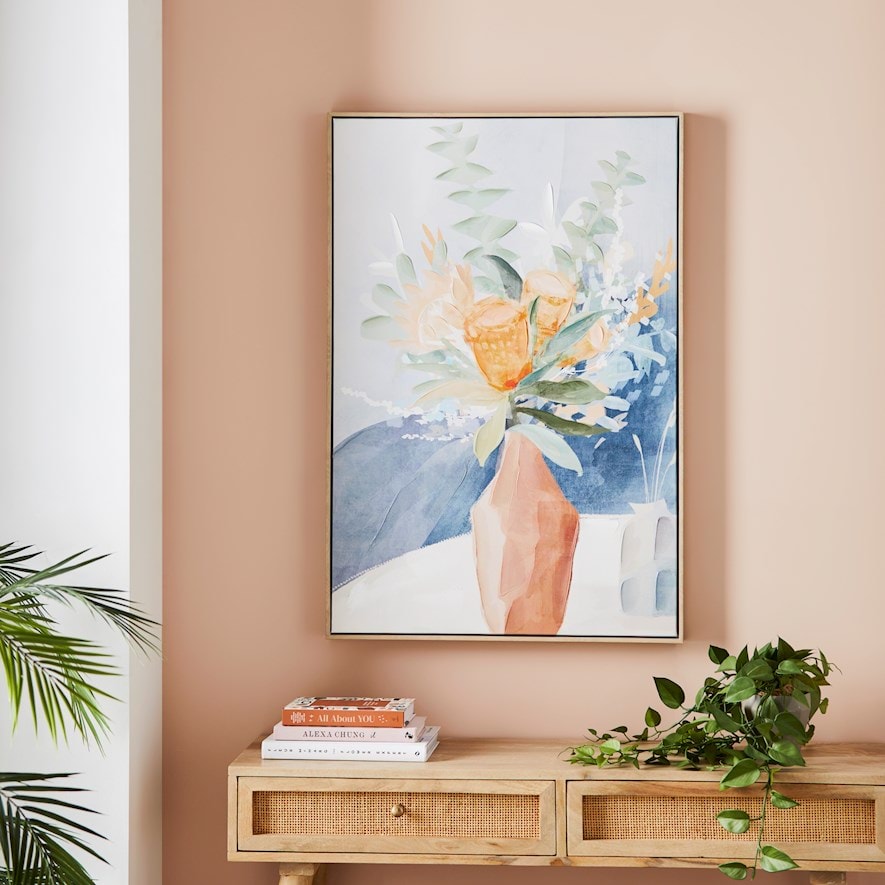 Lifestyle Tuscan Banksias Canvas | Adairs