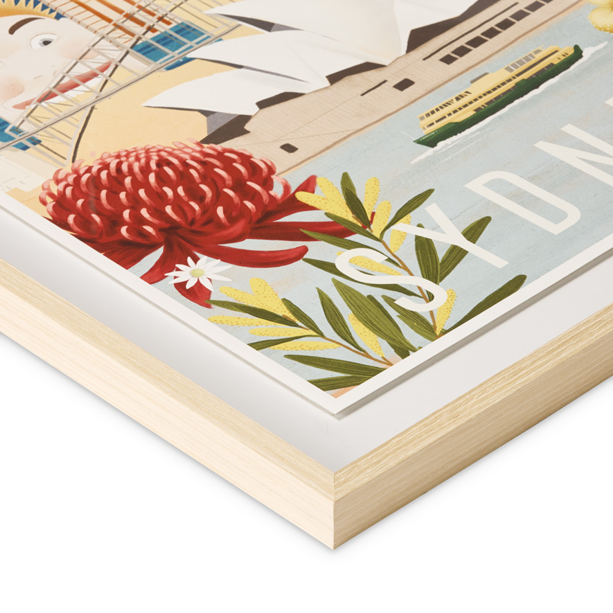 Australian Icon Sydney Framed Wall Art Adairs