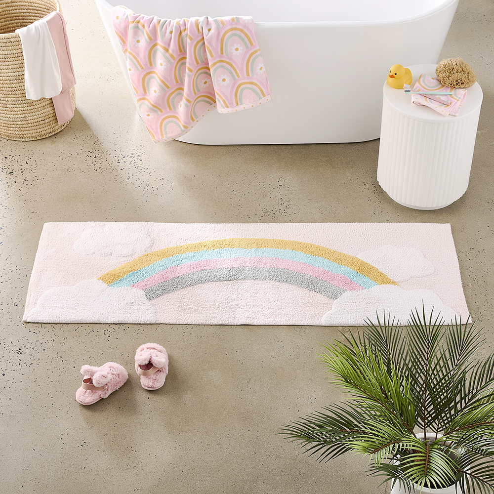 Kids deals bathroom rug
