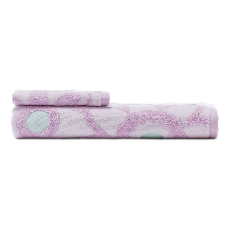 Poppy Floral Lilac & Mint Towel Range