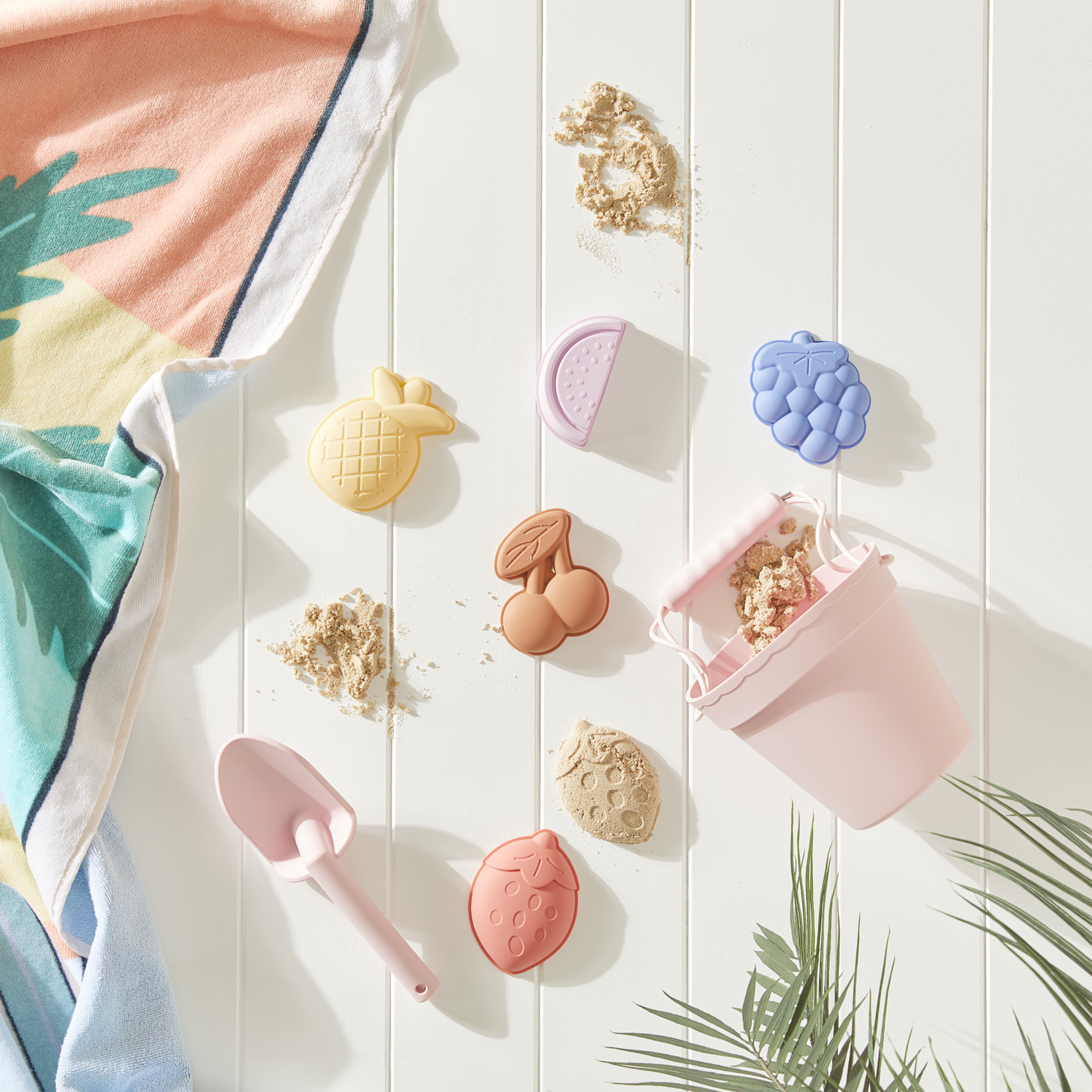 Adairs Kids Kids Bucket & Spades Fruit Set Adairs