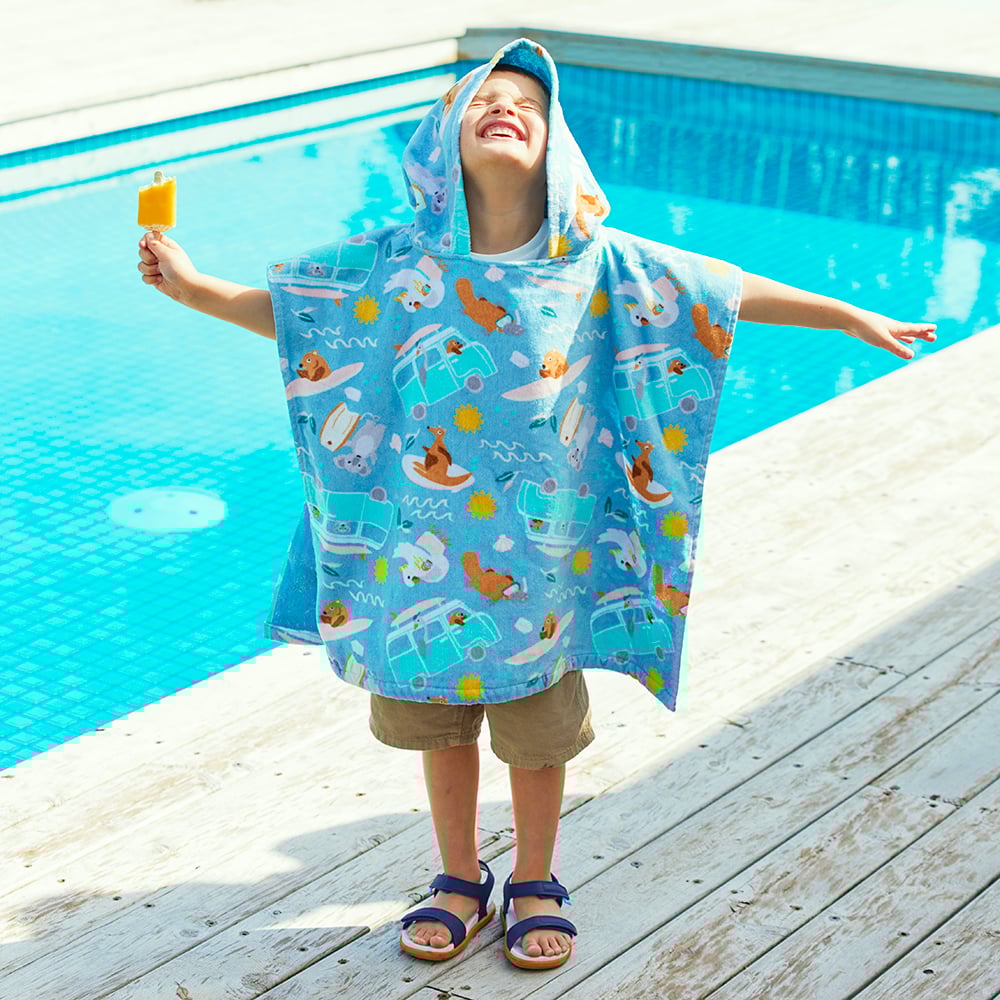 Boys top hooded towel