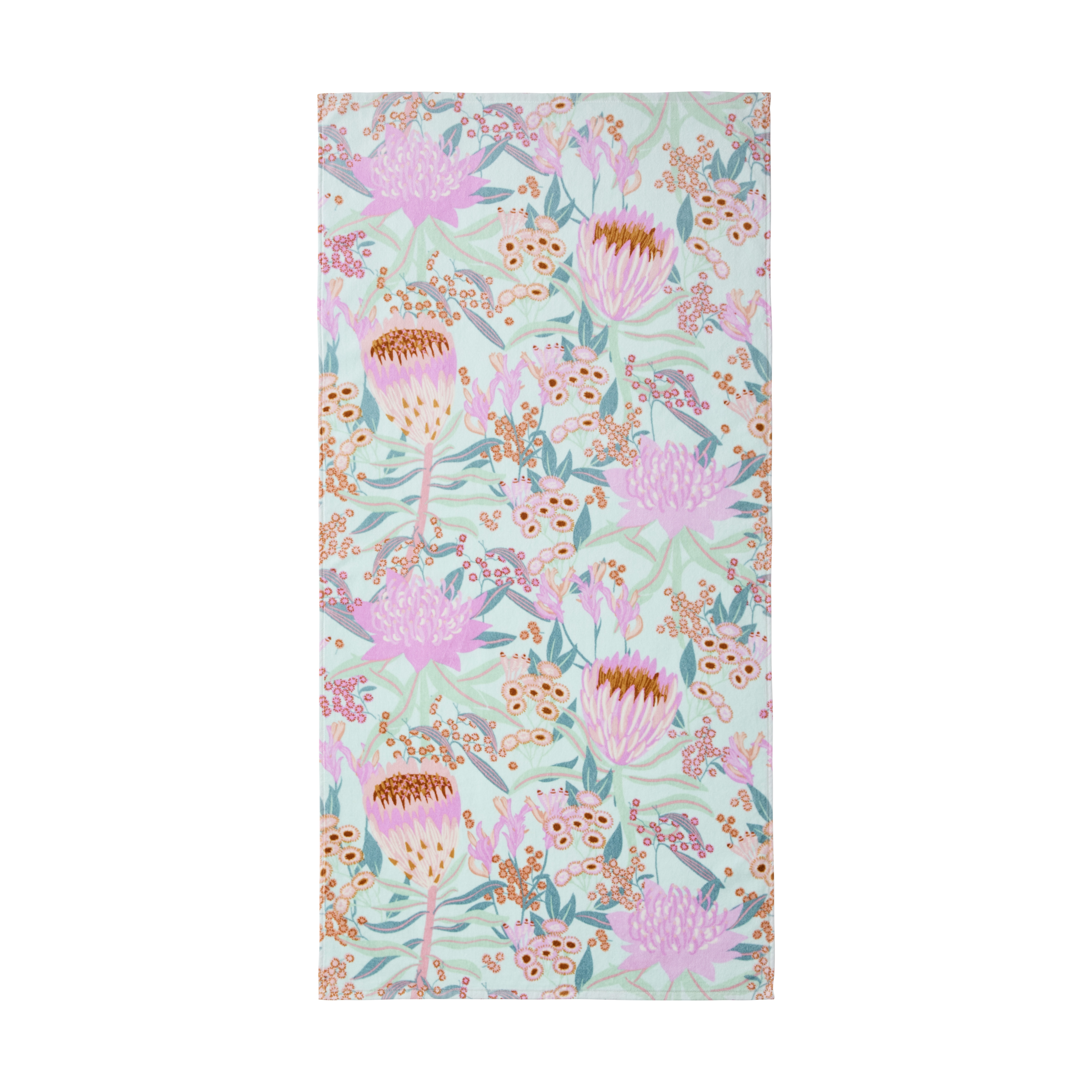 Adairs Kids - Kids Australian Floral Beach Printed Towel | Adairs