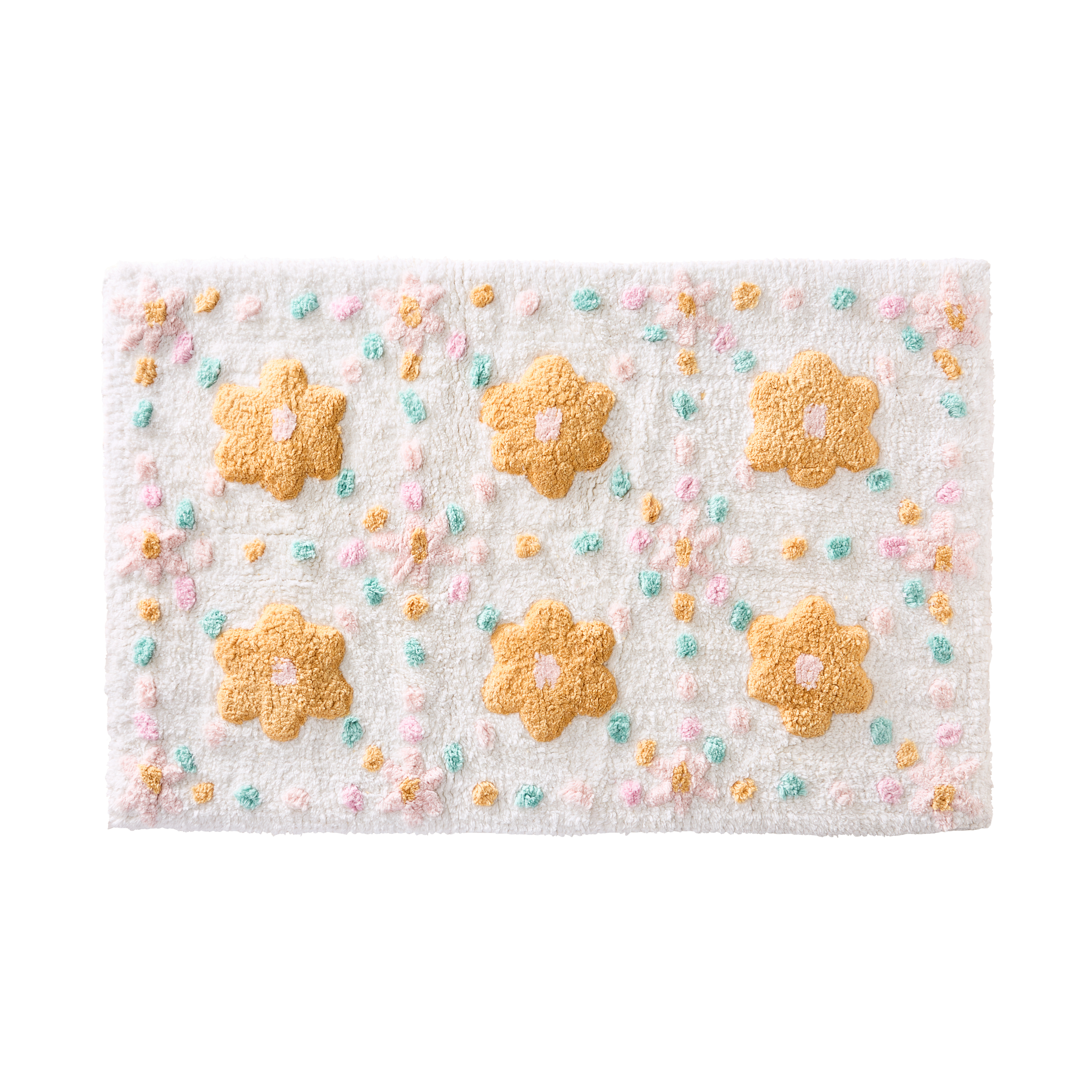 Adairs Kids Floral Spot Kids Bath Mat Kids Bathroom Adairs