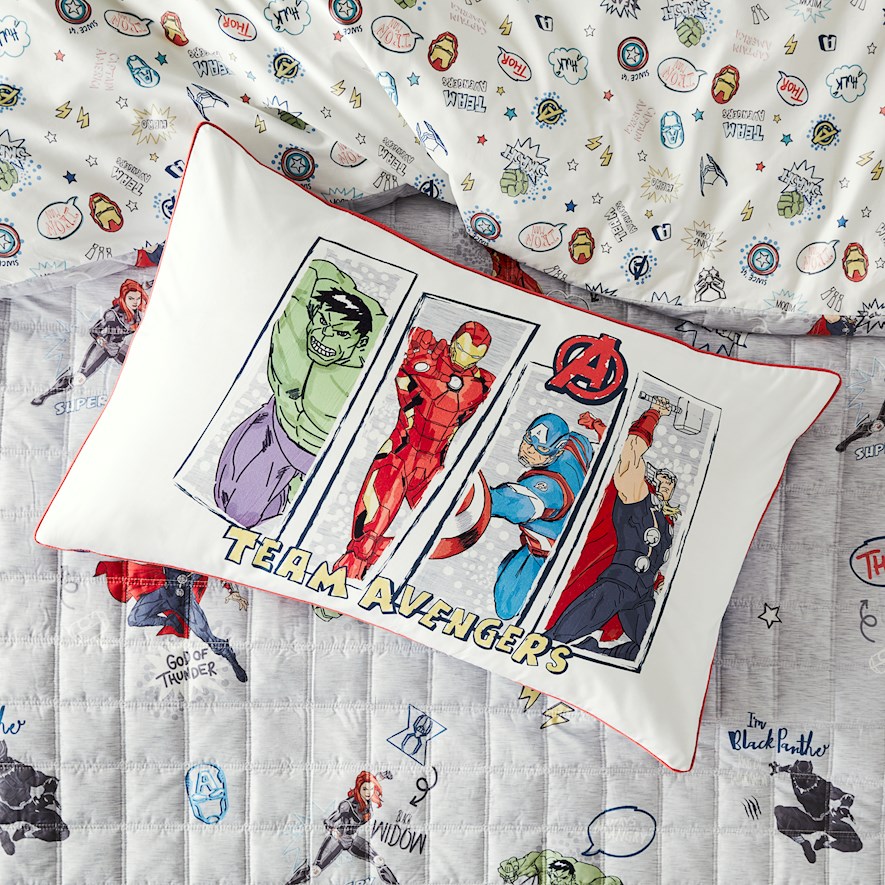 Marvel pillow cases sales