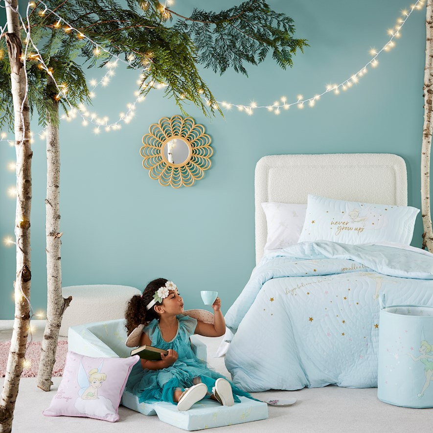 Tinkerbell quilt cover on sale