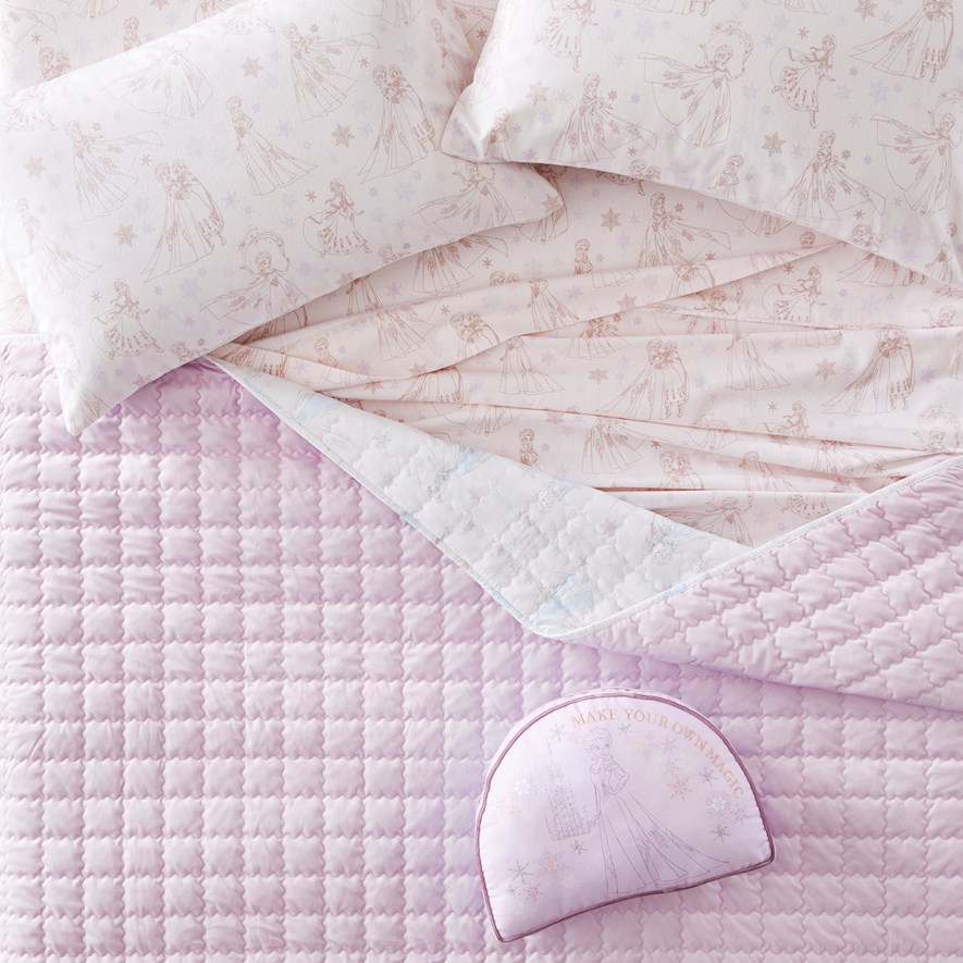 Disney - Frozen Pink Coverlet | Kids 