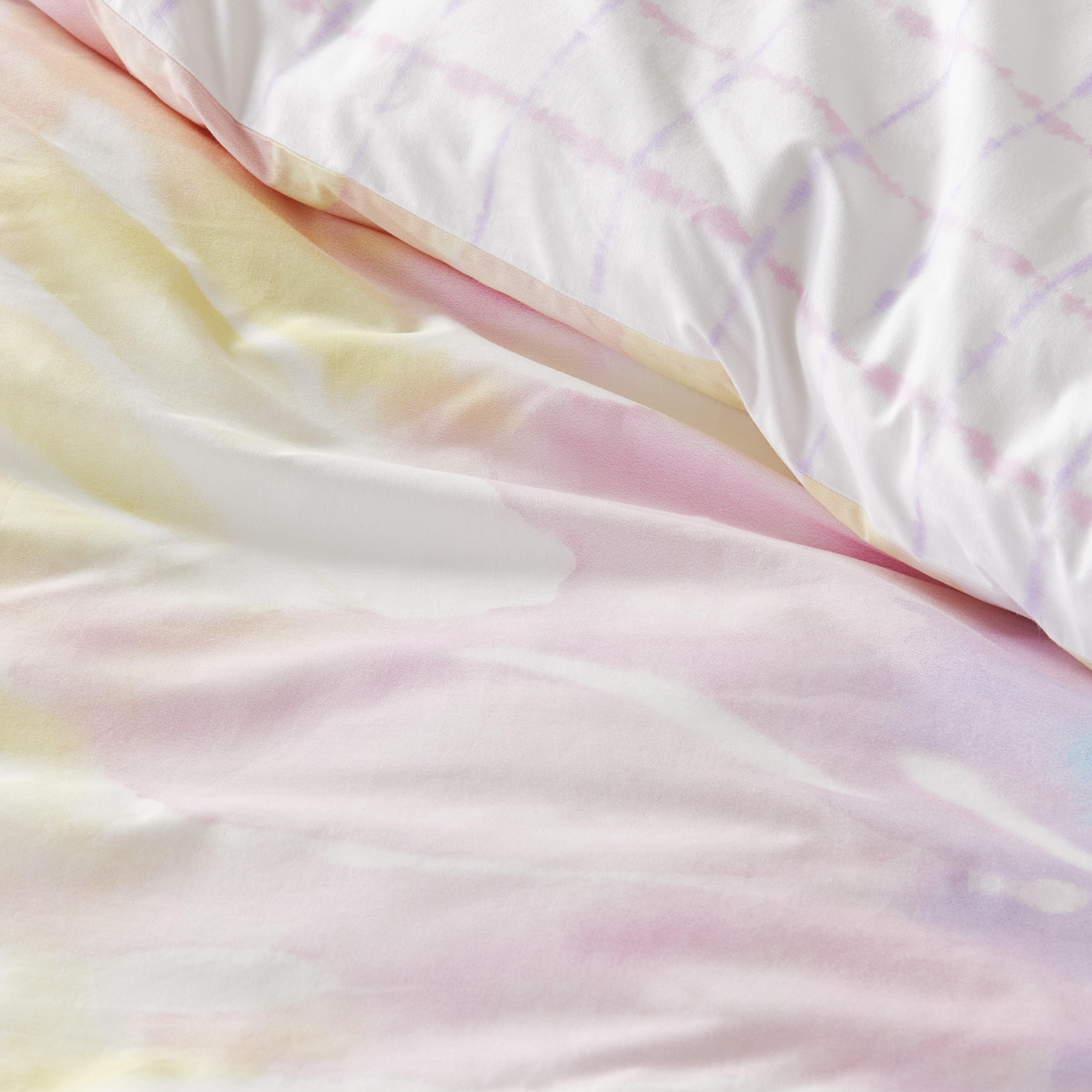 Adairs Kids Ziggy Tie Dye Rainbow Quilt Cover Set Adairs