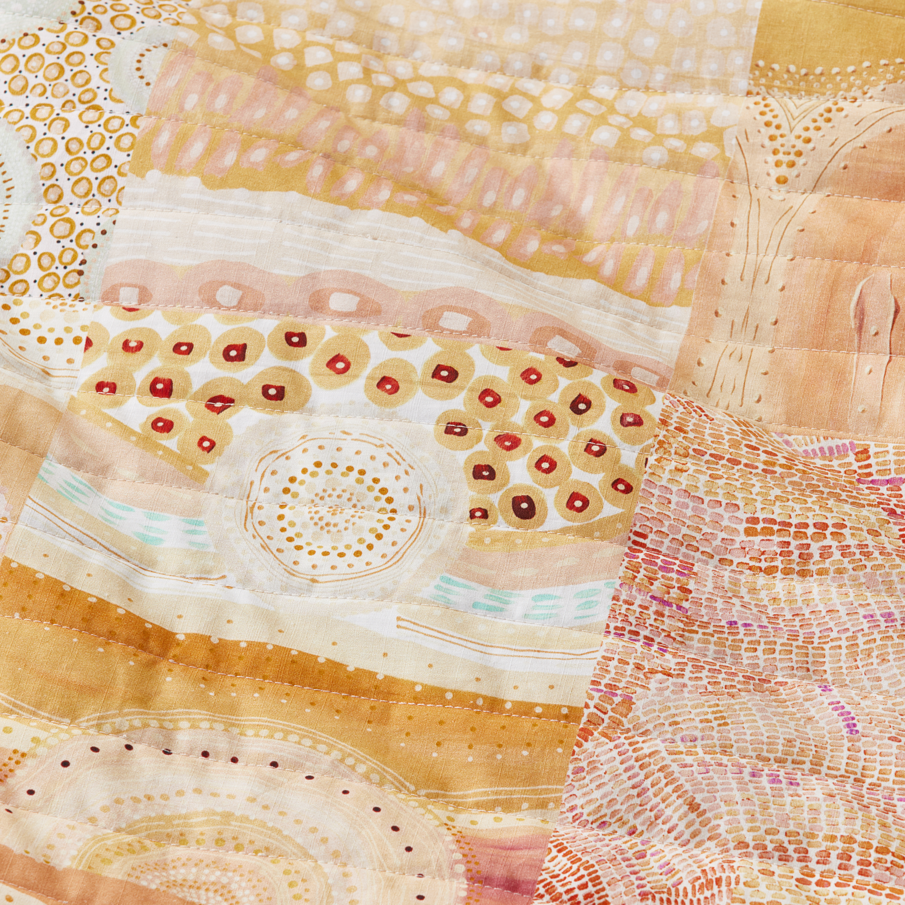 Adairs Baby Miimi + Jiinda Jinda & Gagu Quilted Cot Quilt Cover Adairs