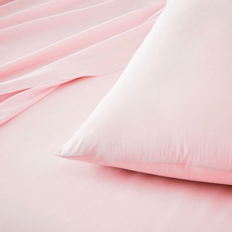 Dreamy Cotton Crystal Pink Sheet Set