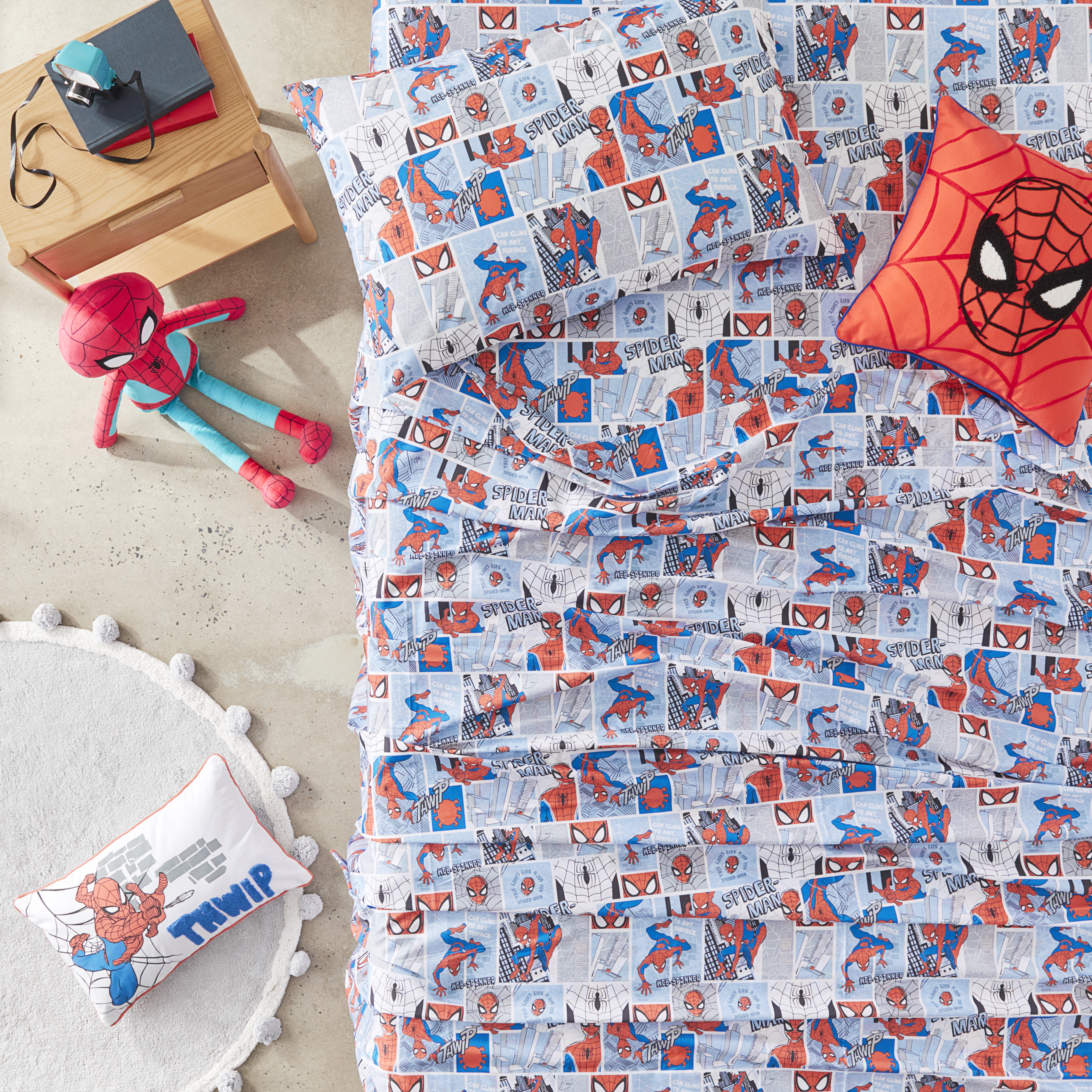 Adairs Kids Marvel The Amazing SpiderMan Sheet Set Adairs