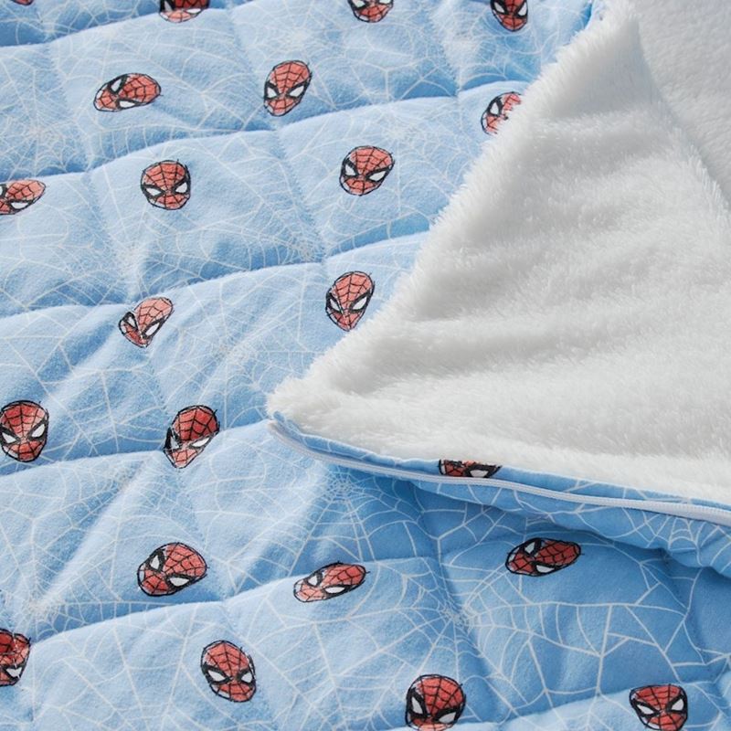 Marvel Spider-Man Flannelette Sherpa Sleeping Bag