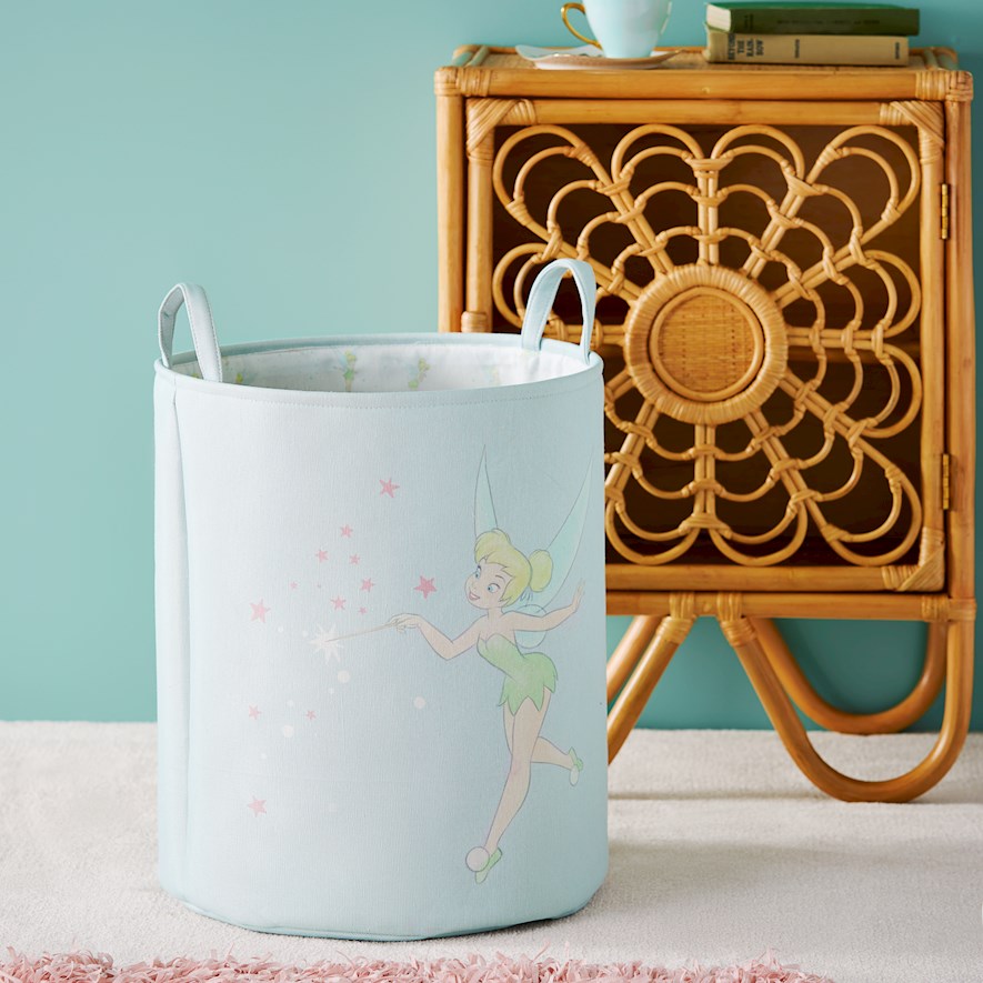 Disney Tinker Bell Printed Basket Adairs