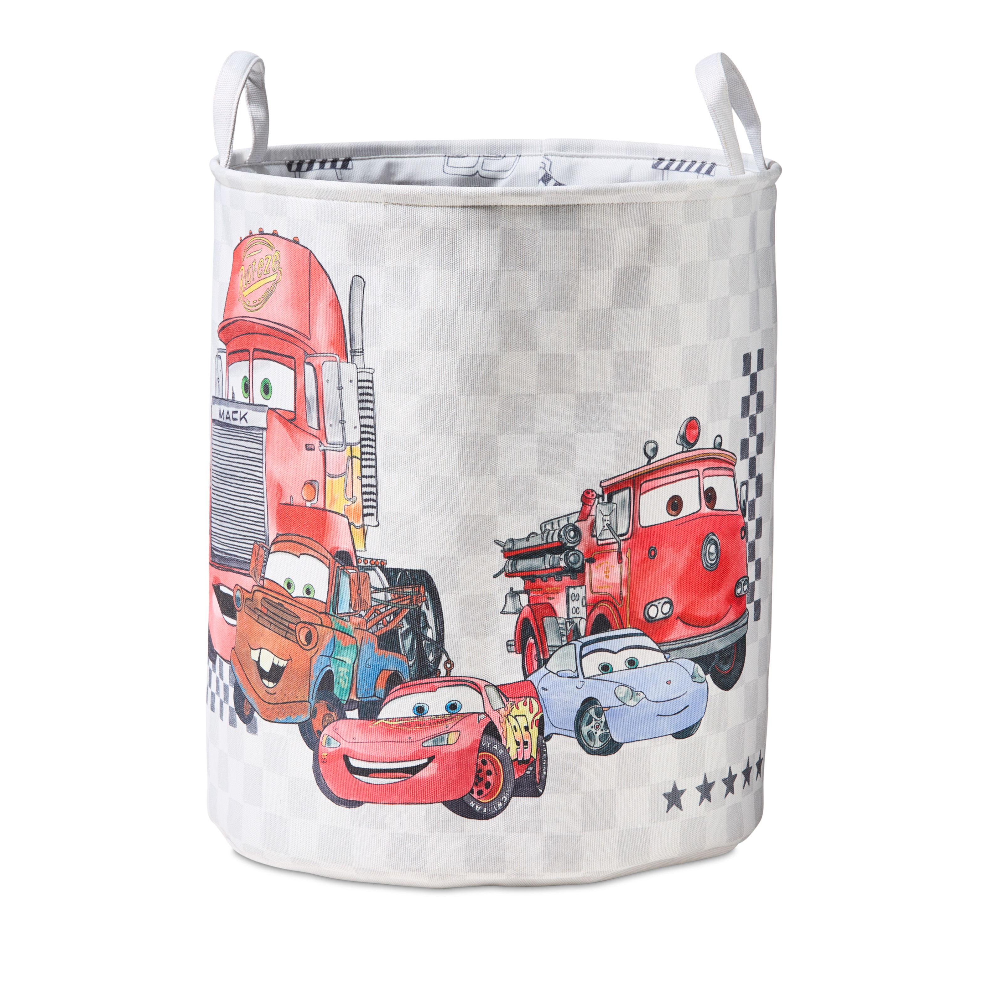Adairs Kids Disney Pixar Cars Printed Basket Kids Baskets and